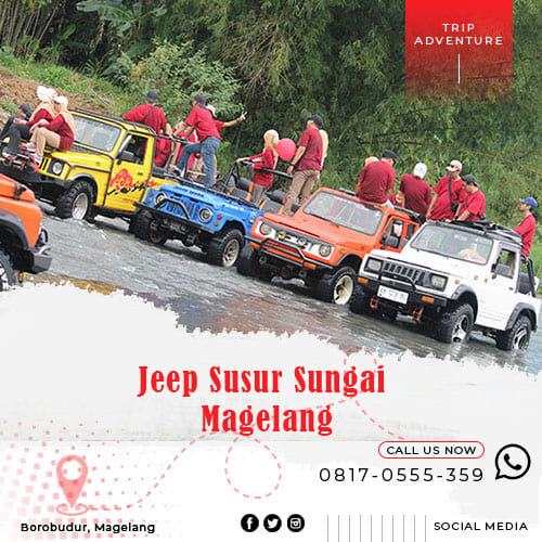 Jeep Susur Sungai Magelang